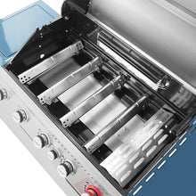 Royal Gourmet GA5403B 5 Burner Propane Gas Grill with Side Burner, Blue