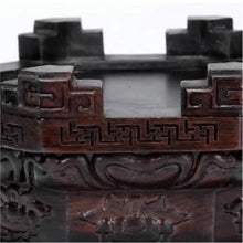 QUANGJN Pcs Plants Saucers Octagonal Lotus Solid Wood Base Buddha Vase Flower Bonsai Bracket Plant Pot Saucers,2