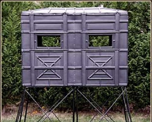 Hughes HP-67001 Hunting Ground Clubhouse Blind w/Window Kit Multicolor