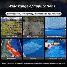 Etlegor Aquarium Pool Pond with Stand, Pool Above Ground Circular Canvas Fish Pond Upgrade Large Water Tank with Drain Valve for Garden Farmed Koi,Children's Play Pool (Color : Blue, Size : 2x0.6m)