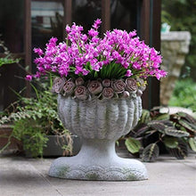 Statues Garden Ornaments Outdoor Vase Figurines Home Furnishing Decor Three Little Birds Stand On The Head of A Girl Wearing A Wreath Flower Pot Gray