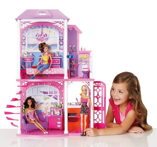 Barbie 2-Story Beach House Multicolor