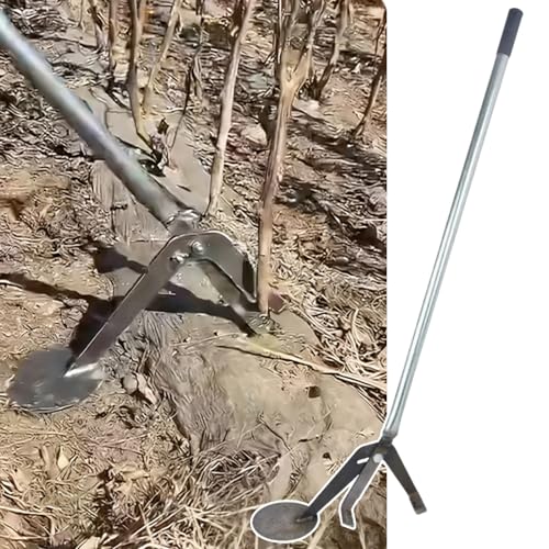 Root Extractor Tool Weed Puller for Lawn Garden, Effortlessly Remove Corn/Plant Stalks with Non-Slip Grip, No-Bending Farmland Gardening Tool