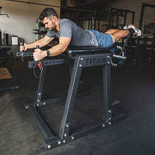Titan Fitness H-PND Reverse Hyperextensions Lower Body Machine 550 LB Rated