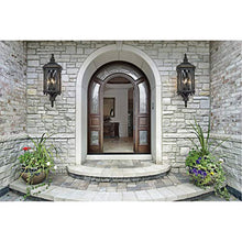 Minka Lavery Outdoor Wall Light 9322-585 Bexley Manor Exterior Wall Lantern, 4-Light 160 Watts, Black