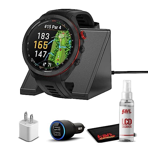 Garmin Approach S70 Premium GPS Golf Watch Black