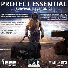 Mission Darkness Revelation EMP Armor for Generators & Extra-Large Electronics (Berry Compliant Version) // Military-Grade Faraday Bag for Digital Forensics EMP CME Solar Flare Protection