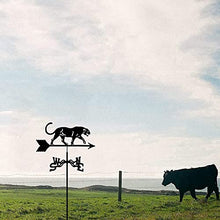 Animals Weather Vane Farm Scene Vintage Weathervane Hollow-Carved Design Wind Direction Indicator Practical Professionnel Measuring Tool Easy to Assemble A 35X50CM (B 35X50CM) (C 35X50CM)