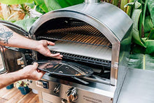 Summerset 'The Oven' Outdoor Freestanding Large Capacity Gas Oven with Pizza Stone, Smoker Box and Mobile Cart, 304 Stainless Steel Construction, Liquid Propane