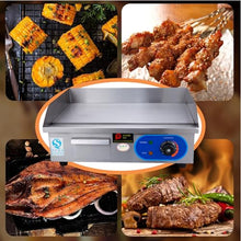 21" Commercial Electric Griddle, Electric Flat Top Grill, 3000W Countertop Griddle with Shovels And Brushes for Restaurant