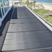 Industrial Grade Solar Pool Heater DIY Kit - Superior High-Wind Strapless Mounting System & Maximum Freeze Resistance (2-4'x10.5' / 84 Square Feet)