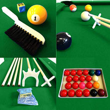 SIMBASHOPPING USA 8' Feet Billiard Pool Table Vintage Green 8FT
