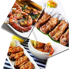 Stainless Steel Skewers Oven Rotate Cage Roast Fish Shrimp Meat Shelf Baking Tool (Size : Small) (Big)