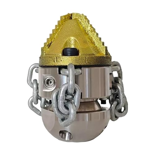 CCJJNDD Pressure Washer Sewer Jetter Rotating Nozzle Kitchen Drain Cleaning Tip 3/8 1/2 Accessories