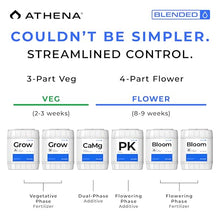Athena Blended Bloom A&B 2 Part Flowering Fertilizer Hydro & Soil 5 Gal