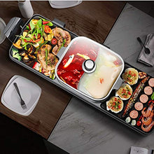 Electric Barbecue Grill Household Multi Function Machine Frying Pan Use Smokeless Hot Pot
