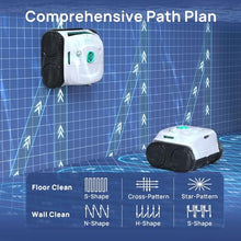 WYBOT C2 Vision 2026 New Cordless Robotic Pool Cleaner with AI Vision, Powerful Suction Pool Vacuum for Inground Pools, Ultra-fine Filtration, Wall&Waterline Cleaning, White with Green Outlet