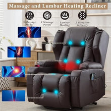 KTYUERGHK Power Lift Recliner with Massage & Heat for Elderly Adults