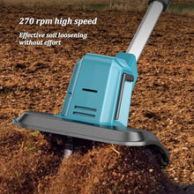 Cordless Electric Tiller for Gardening, Brushless Motor, Long Battery Life, Electric Tiller for Orchard and Vegetable Plots