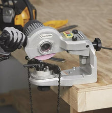 110V Electric Chainsaw Sharpener, 1/4in. to 3/4in. Pitch, 3400 RPM Replacement for Strongway OEM