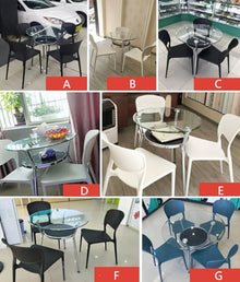GAQ33T Round Tempered Glass Table Top