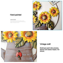 Garden Themed Welcome Sign for Front Door Hanging Welcome Wall Plaque Home Garden Ornament (Color : B Size : One Size)