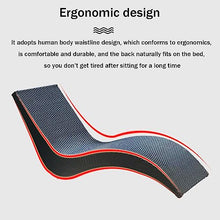 EESHHA S-Shaped Outdoor Lounge Chairs, Poolside Deck Chairs, Balcony Rattan Deck Chairs, Beach Chairs, Swimming Pool Deck Chairs, Lunch Break, Leisure Villa Furniture A