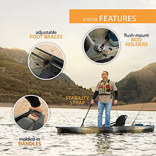 Lifetime 90958 Stealth Pro Angler 118 Fishing Kayak Timberline Camo