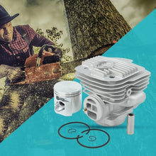 SXBSDDYPB 56mm Cylinder Piston Kit Fit for Convient Pour K960 K970 Concrete Cut Off Saw 544935603 Replacement Spare Parts