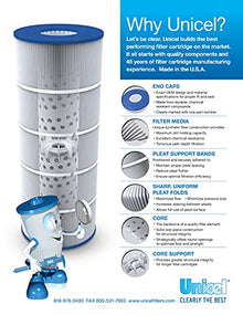 Unicel C-7468-4 Swimming Pool Filter Replacement Cartridge for Jandy CL460 (4 Pack)