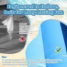 Commercial Water Slide Large 100% PVC Inflatable Water Slide for Adults Kids with Blower Blow Up Water Slide with Splash Pool Outdoor Backyard Party 21x9x12ft