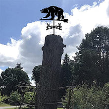 Animal Metal Weather Vane Garden weathervanes Wind Direction Indicator for Outdoor Yard Roof Mountain Decoration Cast Iron Wind Vane (Style 5) (Style 1)