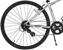 Dynacraft Alpine Eagle 700C 40CM Aluminum Frame Hybrid Bike Silver