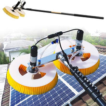 Sunseota Photovoltaic Panel Cleaning Machine with Water Pump, Electric Pool Cleaning Brush w/Adjustable Brush Head, Extendable Window Cleaning Pole Cleaner Kit, Photovoltaic Mainselectricity-7.5M