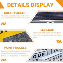 SHAHRYAR 23.6"X35.4" Solar Powered Radar Speed Sign - Freeway Adjustable Speed Monitor,Ip65, Easy to Mount,Adjustable Speed Limit,with Remote Control and Accessories