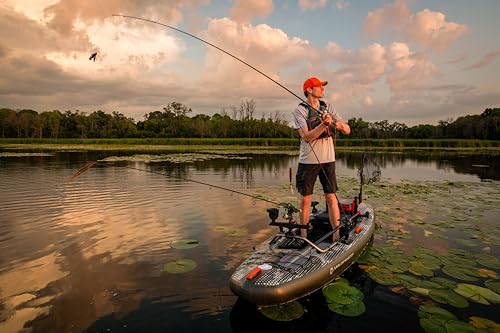 Wilderness Systems iATAK 110 Sit on Top Fishing Kayak Inflatable Drop-Stitch 11 ft Digital Camo
