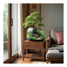WOAITIANTIAN Vase Stand Dwarf with Drawers Plant Rack, Wood Bonsai Shelf for Indoor Living Room Balcony
