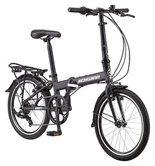 Schwinn Adapt U Folding Bike 20-Inch Wheels 7-Speed Steel Blue