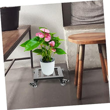 YYBOES Metal Flower Pot Stand Roller Bracket Plant Rack with Wheel Plant Dolly Heavy Duty Plant Stand Plant Rolling Stand Rolling Plant Stand with Casters Heavy Duty Flower Pot Mover