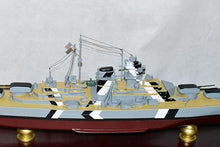 Squadron Nostalgia LLC Bismark WWII German Battleship 36-Inch Mahogany Model