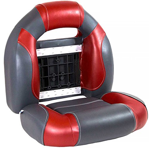 DeckMate Boat Seats 68" Bass Charcoal & Red