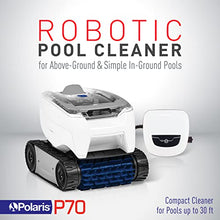 Polaris P70 Robotic Pool Cleaner Above Ground Pools White