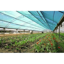 Farm Plastic Supply VBS Green Shade Sail Hemmed with Grommets 12' x 300'