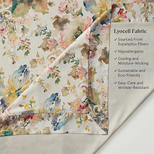 H HIEND ACCENTS Floral Bedding Jardin Lyocell King Comforter Set Salmon