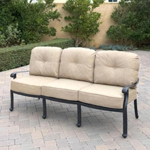 4-Piece Swivel Seating Set with Fire Pit Table in Antique Bronze/Sesame by Darlee