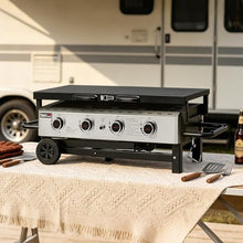 Royal Gourmet GB4001F 4-Burner Propane Griddle for Outdoor, Folding Shelves
