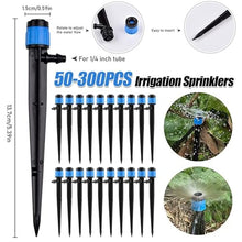 HongJP Irrigation Drippers 50-300PCS Auto Drip Irrigation Watering System Garden Sprinkler Lawn Plants Flower Household Waterers Bottle(300PCS)