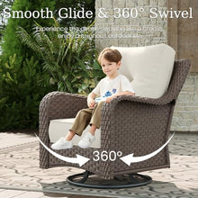 Aeeiua 5 Piece Patio Furniture Set with Fire Pit Table