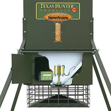 Texas Hunter Products Wildlife & Deer Feeder 300 lb Corn Capacity with 8-Foot Heavy-Duty Extension Legs