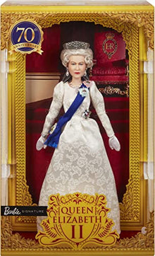 Barbie Signature Queen Elizabeth II Platinum Jubilee Doll Multicolor